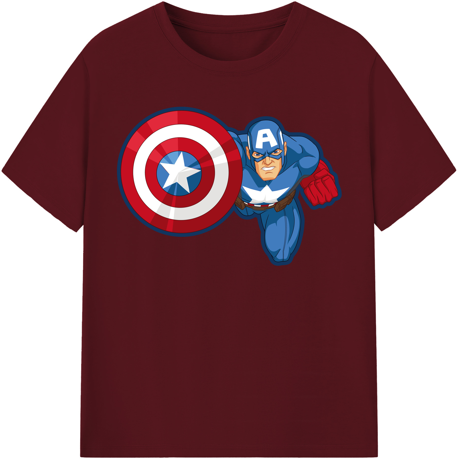 （画像用） アベンジャーズ The Avengers 綿100％半袖Tシャツ（フロントプリント）